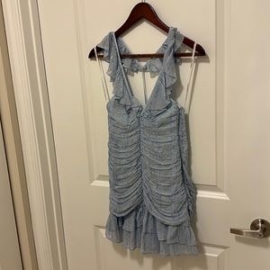 For Love and Lemons - Ice Blue Mini dress